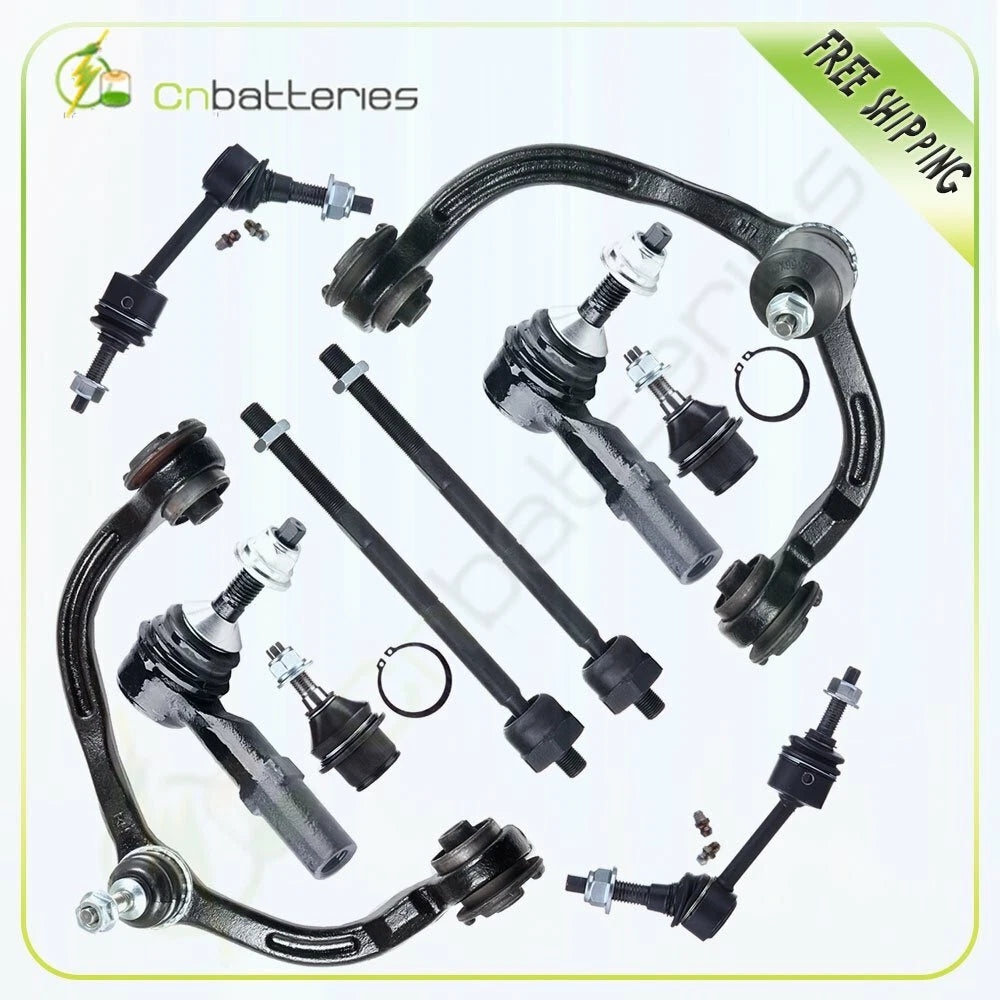 10pc Front Tie Rod Ends Suspension Kit for Ford Expedition (2003–2004)