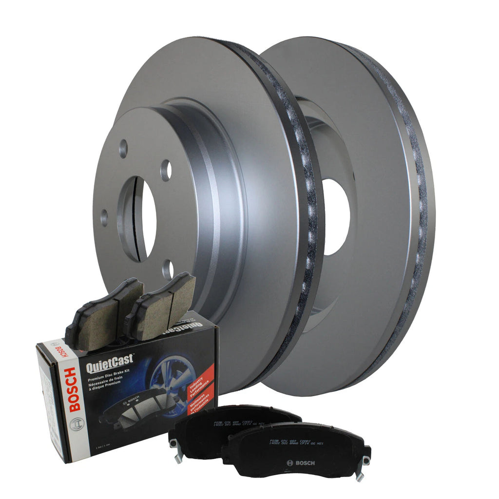 Front Brake Kit 336mm Disc Rotors & Bosch Pads for Dodge Ram 1500 (2002–2003)