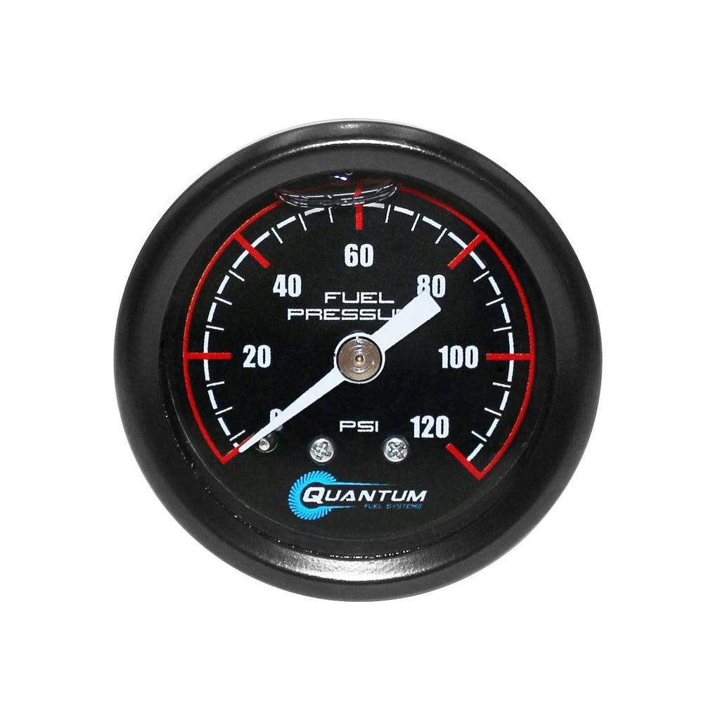 QFS Fuel Pressure Gauge 0-120psi 1/8" NPT for EFI Applications (2010–2023)