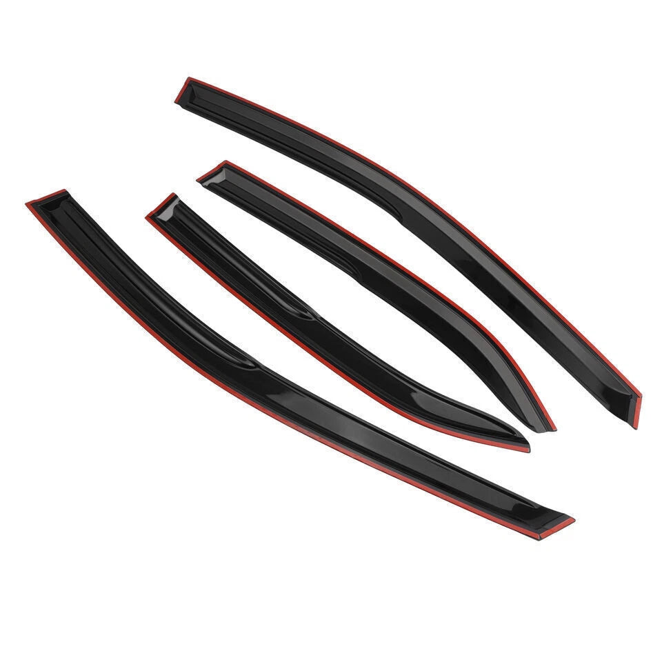 Set of 4 Window Visor Vent Rain Guards for Toyota Camry (2018–2023)
