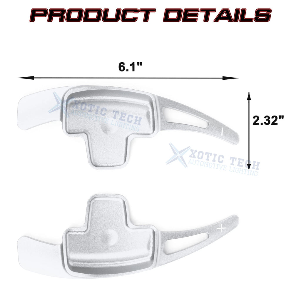 Alloy Paddle Shifter Extension Accessories for Mercedes-Benz C E GLA CLA (2015-2025)