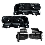 Headlight and Fog Light Set for Silverado Suburban Tahoe (1999–2006)