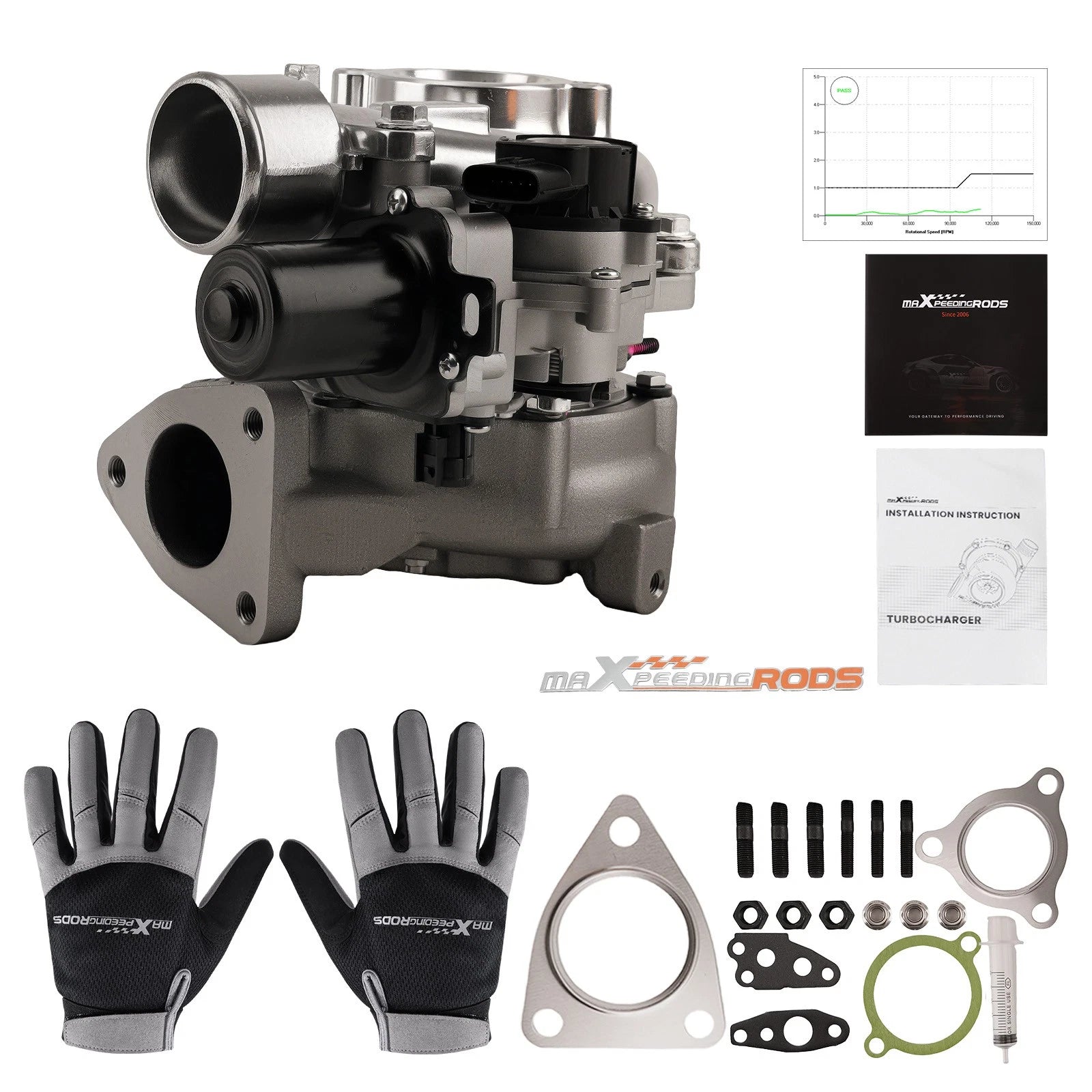 Billet Turbo for Toyota Hilux Land Cruiser Prado D-4D 1KD-FTV (2003–2023) 17201-30110