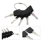 5 x Ignition Keys for JCB Caterpillar Dynapac Volvo (Various Years)