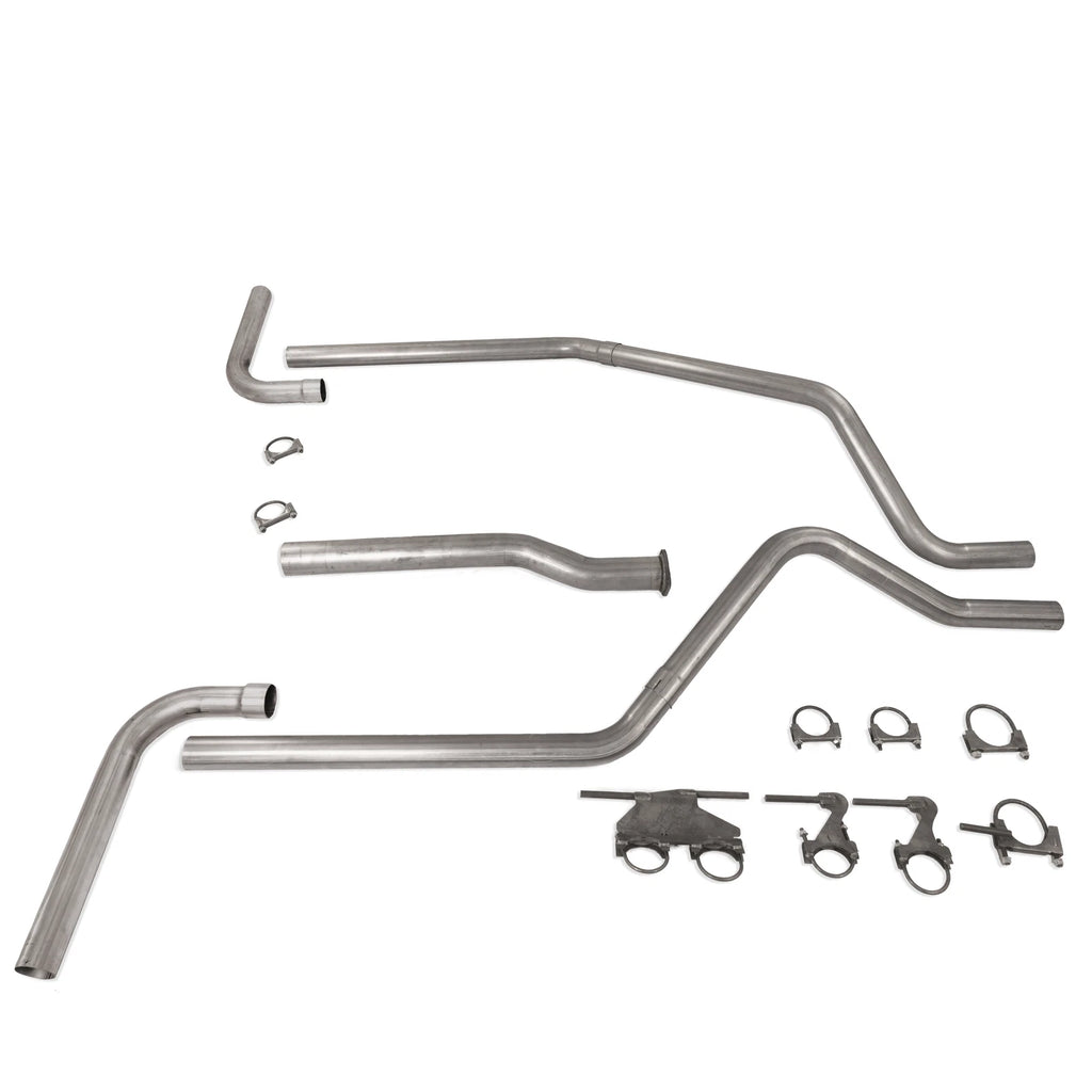 2.5" Dual Exhaust Kit for Dodge Ram 1500 (2019–2025) No Muffler Side Exit