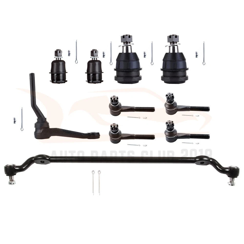 Set of 10 Front Center Link Idler Arm Ball Joints for Dodge D200 D300 D350