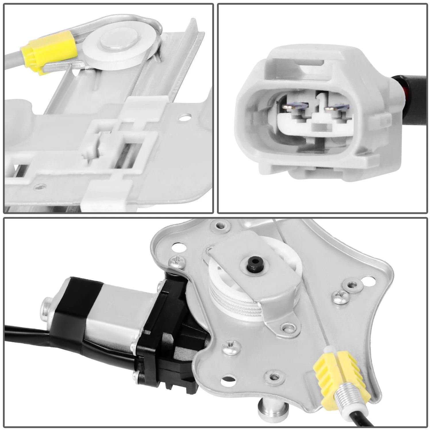 Electric Front Right Side Window Regulator w/Motor for Mitsubishi Galant (2004–2012)