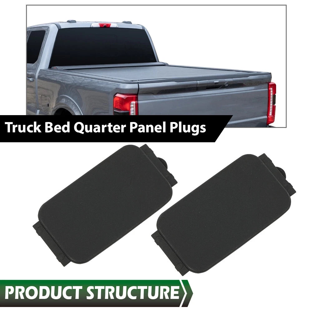 Side Truck Bed Molding Plug Hole Cover for Ford F150 F250 F350 (2015–2023)