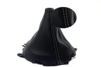 Manual Shift Boot for Mazda RX-8 (2004–2011) Gray Stitch PVC Leather