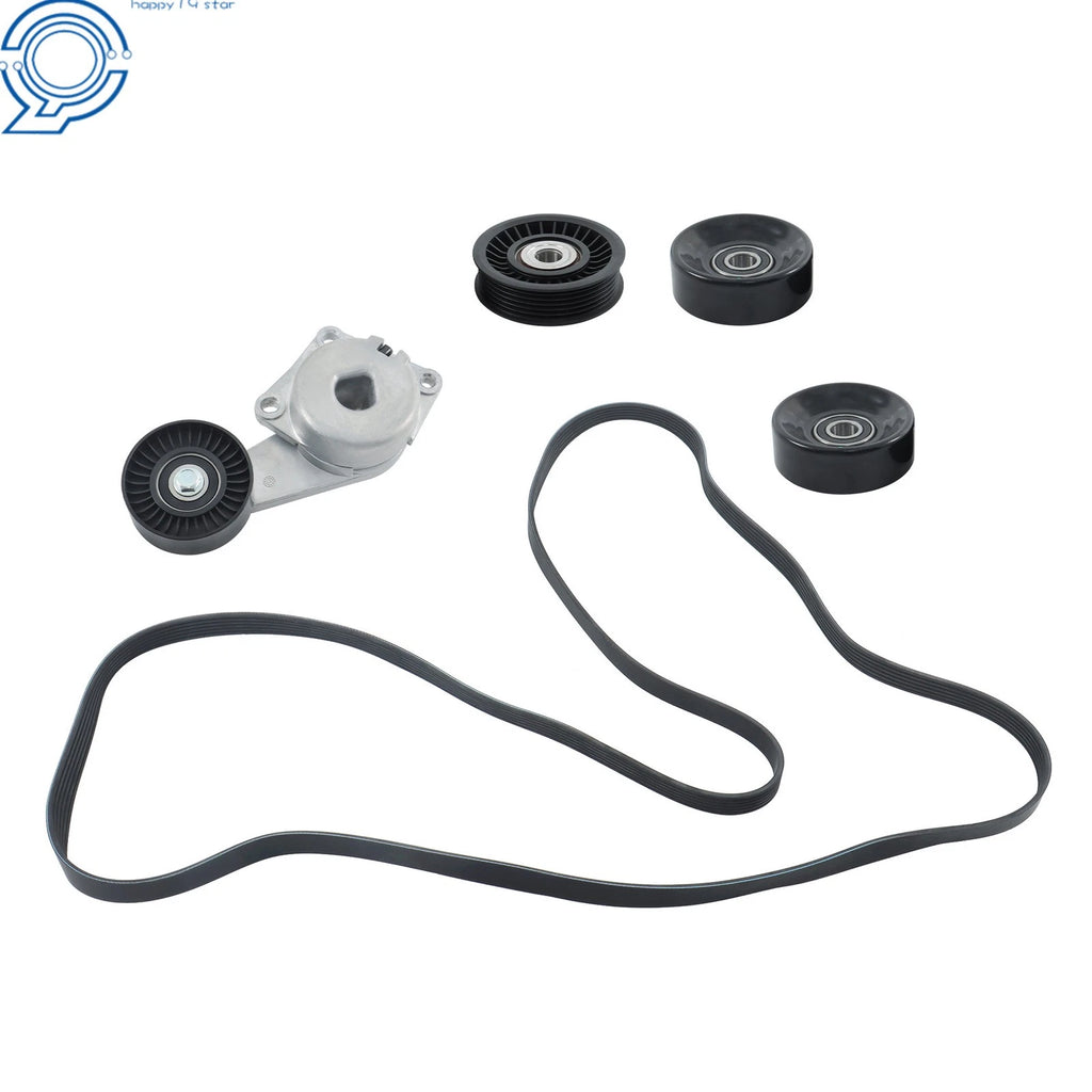 Serpentine Belt Tensioner Pulley Kit for Ford (2005-2014)