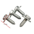 40x Engine Cover Clip Shield Guard Metal Screw Bolt Fastener