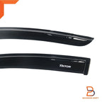 Weather Shield Window Visor Rain Guard for Mitsubishi Triton MQ MR (15-23)
