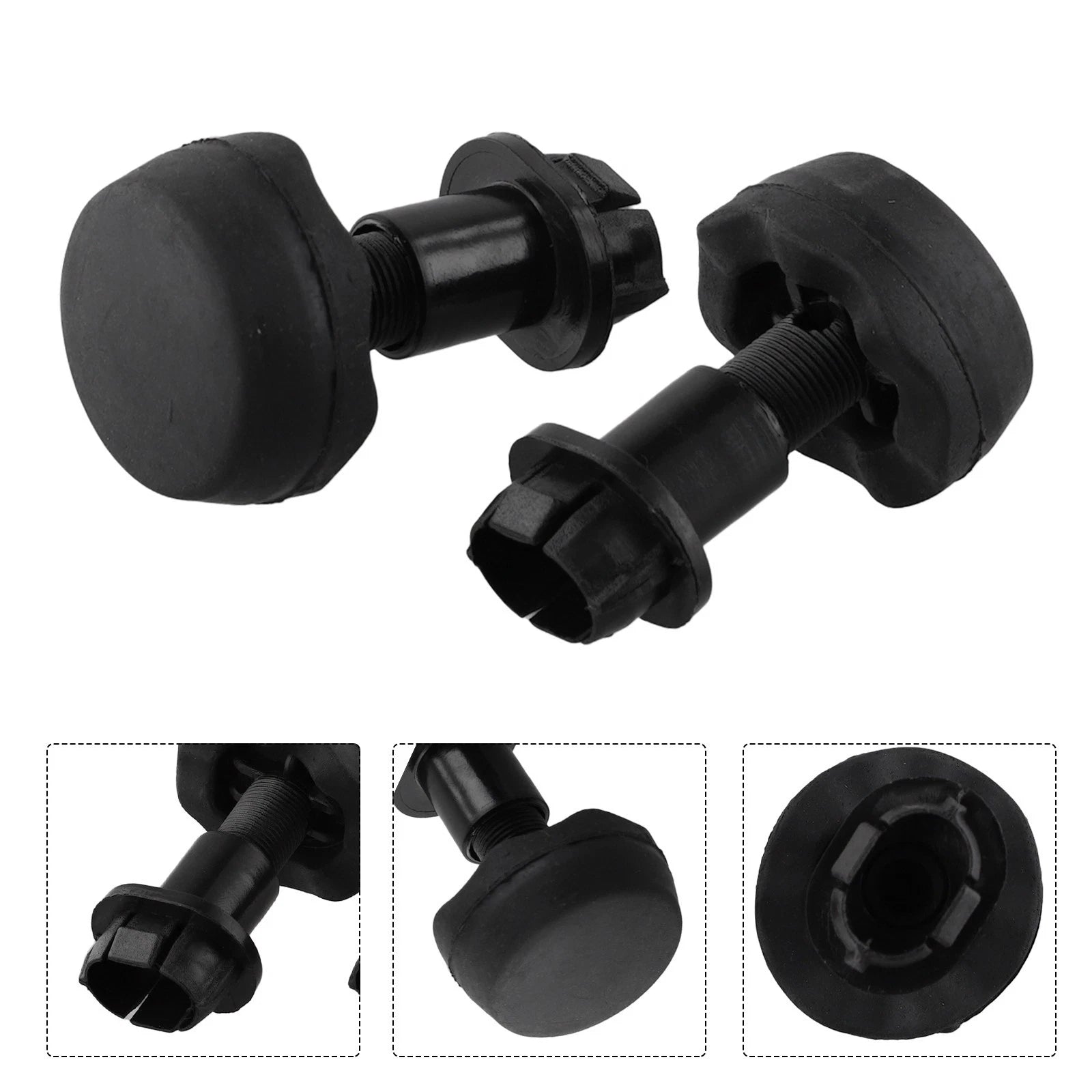 2X Rubber Hood Stop Cushion Bumper for Ford Edge Focus (2013–2019) CV6Z16758A