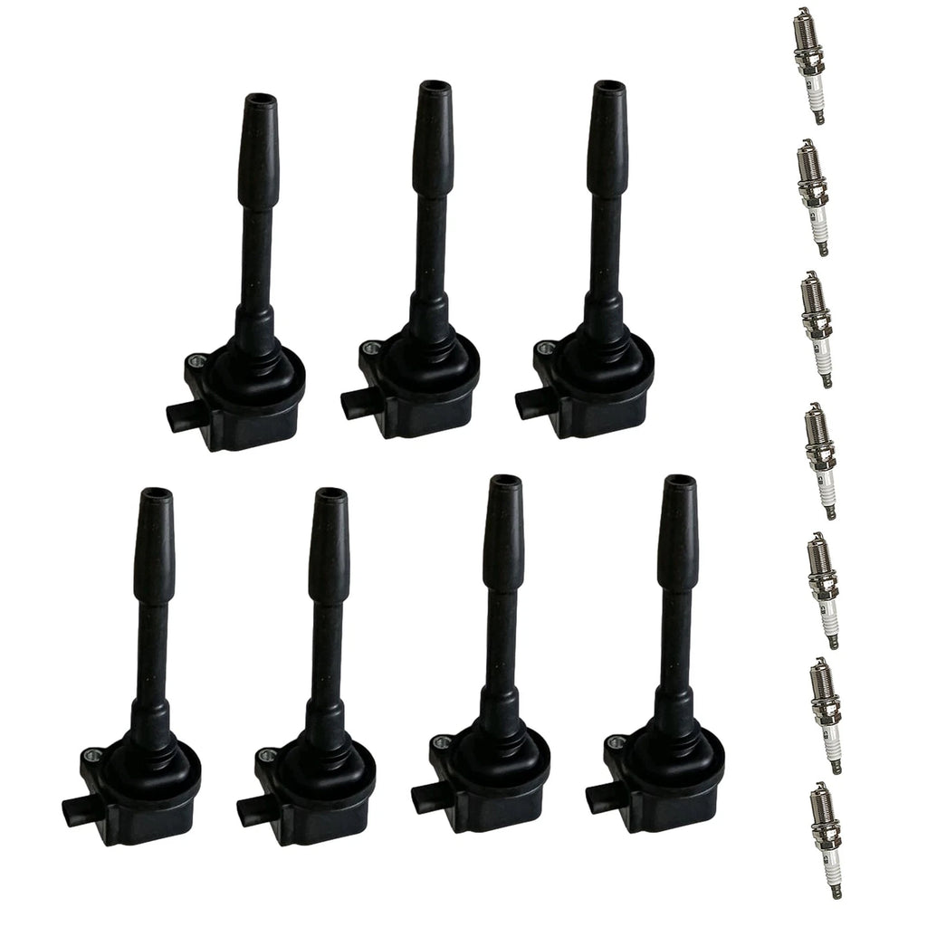 8X Ignition Coils & 8X Spark Plugs for Ford F-150 Mustang (2011-2021)
