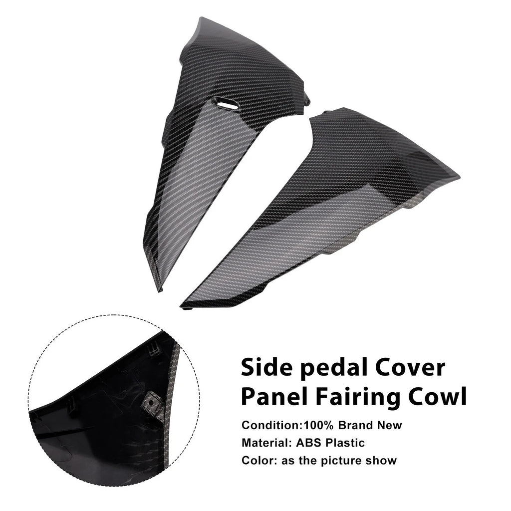 Side Pedal Cover Panel Fairing for Honda ADV 350 (2022–2025) Carbon