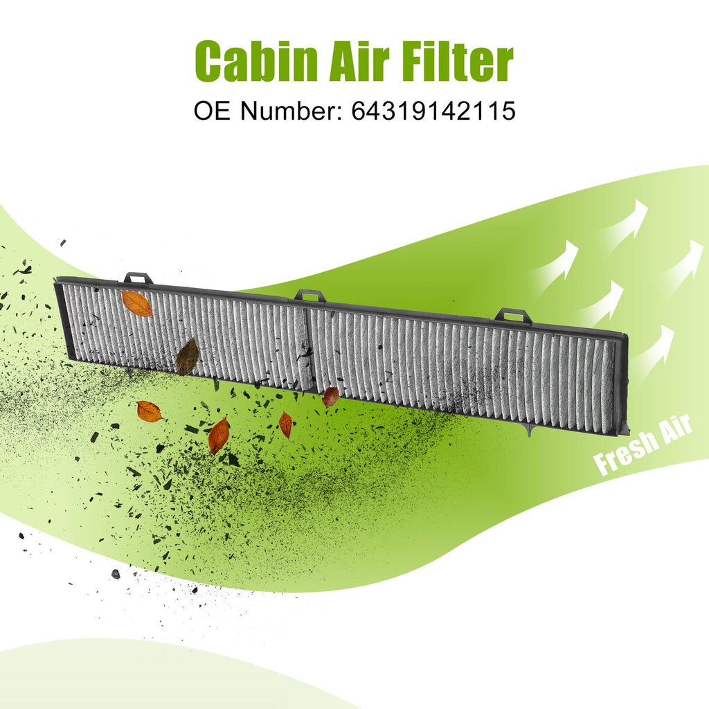 Cabin Air Filter 64319142115 for BMW 1 Series M, 128i (2008–2013)