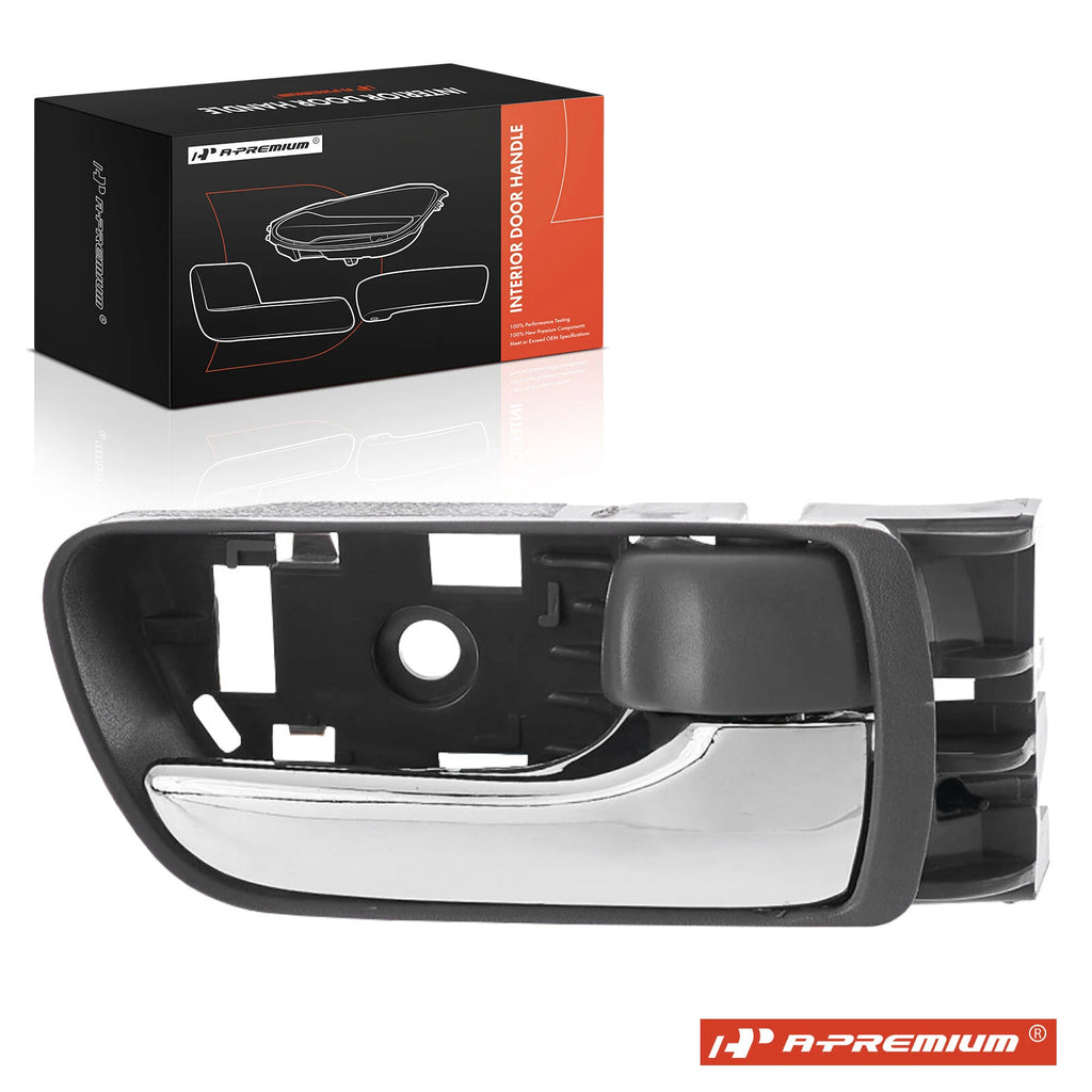 Front Right Interior Door Handle for Toyota Sienna (2004-2010 Gray Chrome)