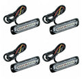 Set of 4 LED Emergency Hazard Flashing Warning Lights for Tow Truck