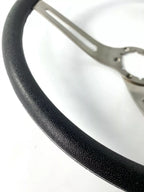 3 Spoke Steering Wheel Black Replacement for 1969-72 Chevy Chevelle