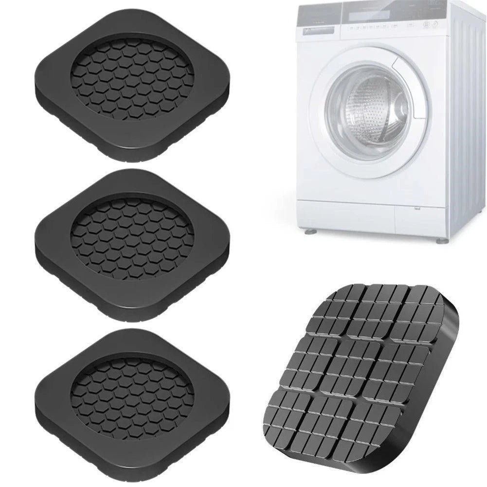 Set of 4 Silicone Feet Pads for Washing Machine Floor Protection
