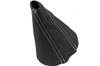 Leather Automatic Shift Boot for BMW E39 525 528 530 (1996–2003) Beige Stitch