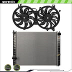 Radiator and Cooling Fan Kit for Infiniti FX35 EX35 (2008–2009)