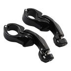 Engine Guards Short Angled Highway Footpegs for Harley (Fits 1-1/4'' 32mm)