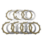 Clutch Friction Disc Plate Kit for Honda ATV TRX420TM Rancher 420, TRX500FM, XR500