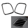 Carbon Fiber Black Interior Dashboard Air Vent Cover Trim for Cadillac CTS (08-13)