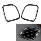 Carbon Fiber Black Interior Dashboard Air Vent Cover Trim for Cadillac CTS (08-13)