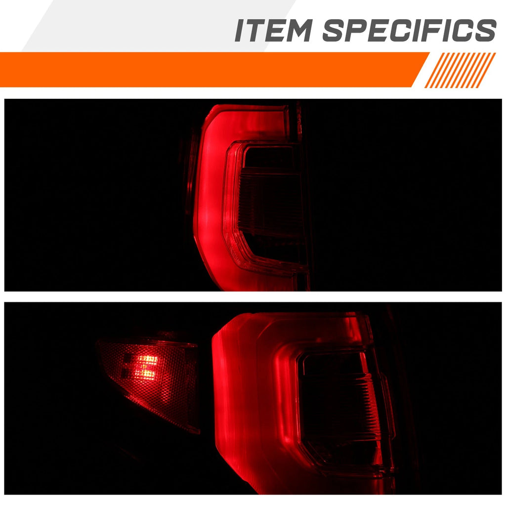 Driver Left Side Outer Tail Light Stop Brake Lamp for GMC Acadia Limited (2013–2017)