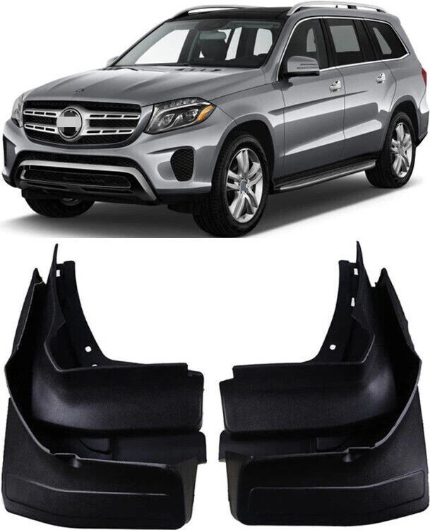 Set of 4 Splash Guards Mud Flaps for Mercedes Benz GL GLS (2013–2019)