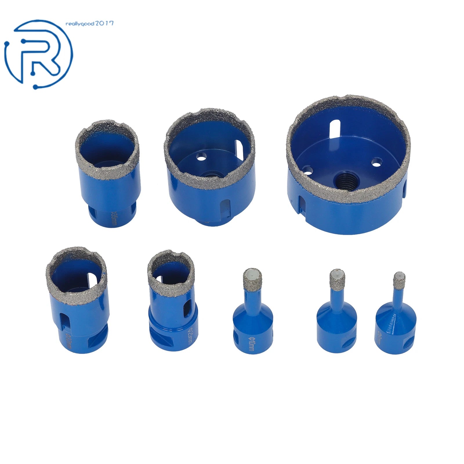 8 Pack Diamond Drill Core Bit for Porcelain Tile Marble