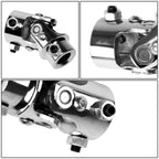 Steering Shaft U-Joint for Universal Applications (13/16" 36 Spline, 1" DD)