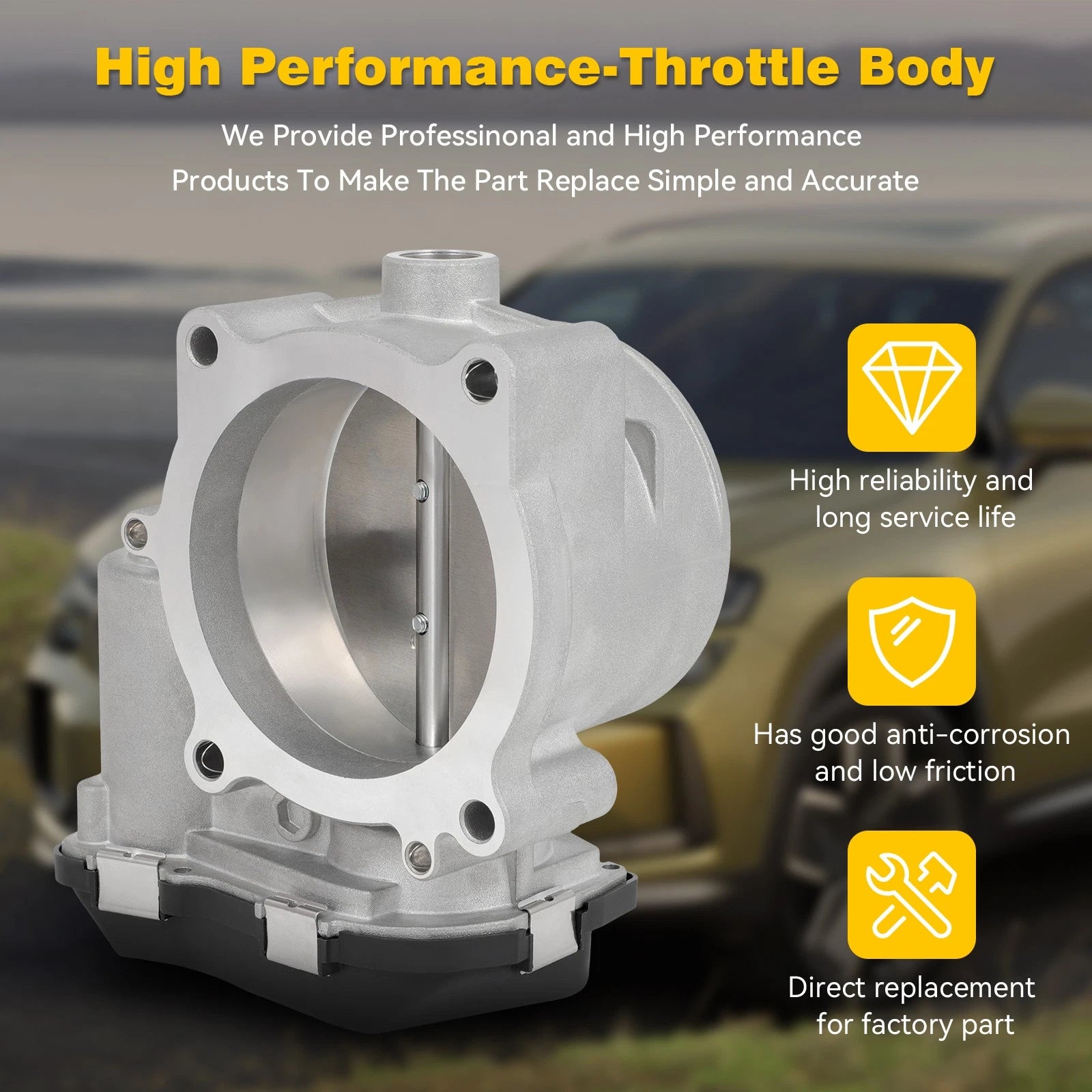 Throttle Body for Ford F-150 6.2L (2010–2014)