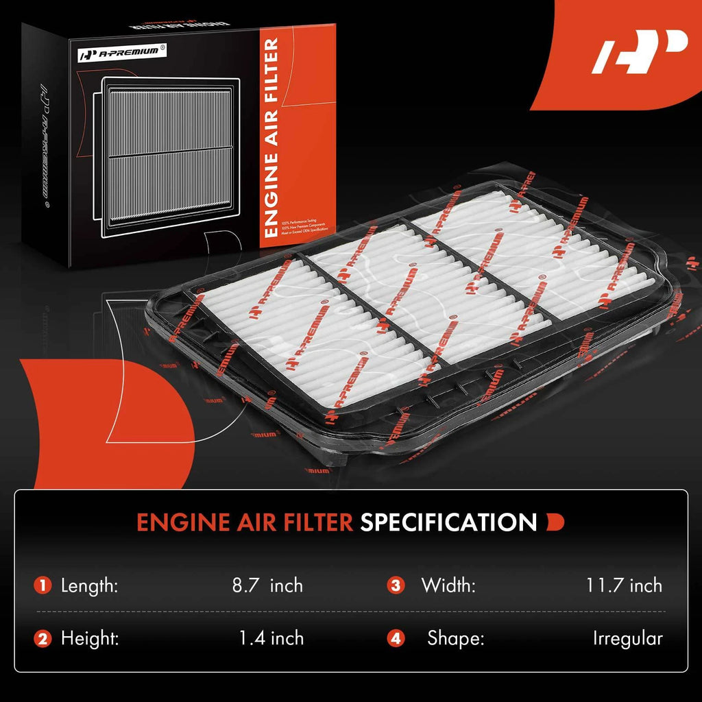 2X Engine Air Filter for Suzuki Forenza (2004â2008) Reno (2005â2008)
