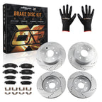 Brake Rotors and Ceramic Pads Kit for Cadillac Escalade (2015–2020)