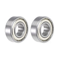 Set of 2 6202ZZ Ball Bearings   15x35x11mm