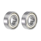 Set of 2 6202ZZ Ball Bearings   15x35x11mm
