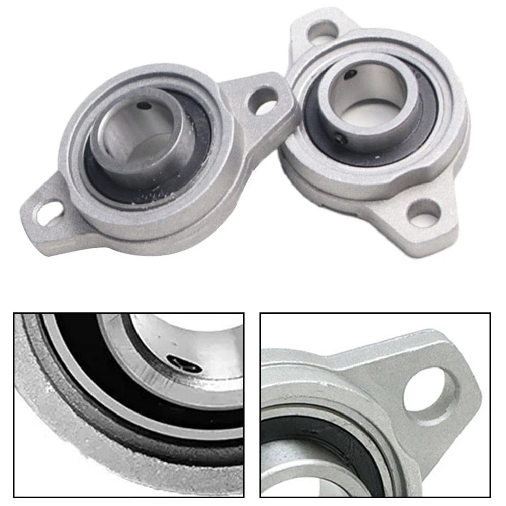 Pillow Block Bearing KFL08 8mm Bore Zinc Alloy Self Aligning
