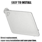 Tow Hook Cover for BMW 5 Series F10 (2011–2017) Silver Tone