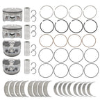 Set of 4 Piston Rings & Pistons for Hyundai Elantra (2014–2019)