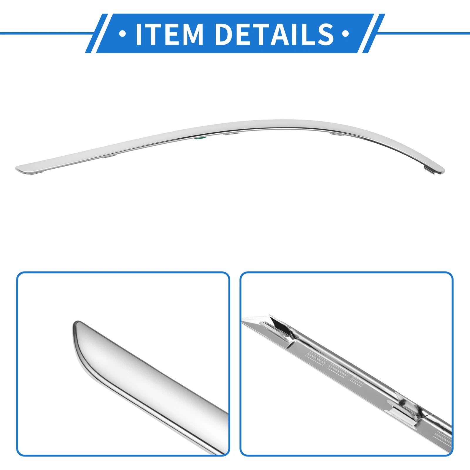 Rear Right Bumper Grille Trim for Mercedes-Benz B-Class (2011–2014) No.2468851021