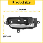 Right Side Interior Door Handle for Nissan Altima (2014–2018) - Black
