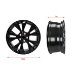 18" x 7" Gloss Black Alloy Wheel Rim for Toyota Rav4 (2022–2025)