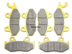 Front & Rear Brake Pads for Yamaha Raptor 700 YFM700 YFM700R (2013–2020)