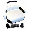 Cushion Set for S400700BU (Unassembled, Black & White Vinyl, 3pc)