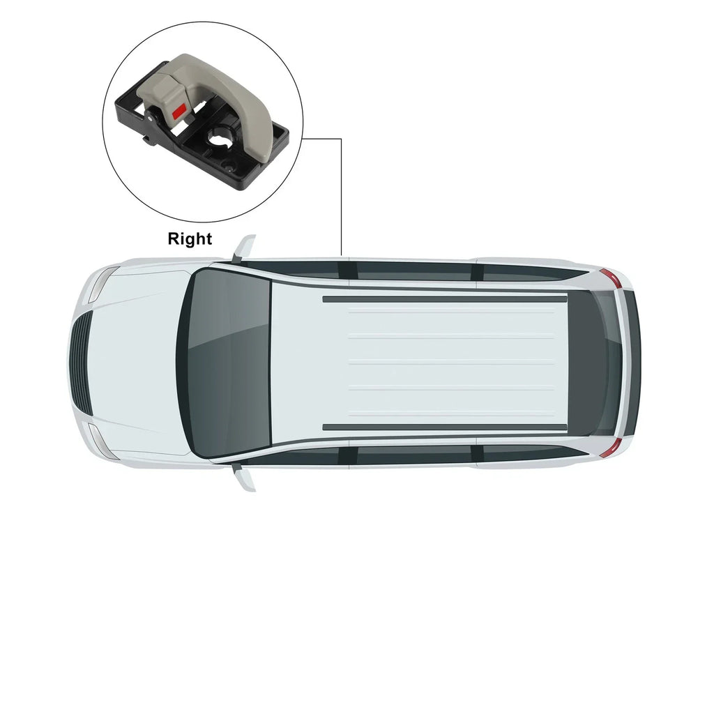 Interior Door Handle for Hyundai Tucson (2016-2023) - Black Beige