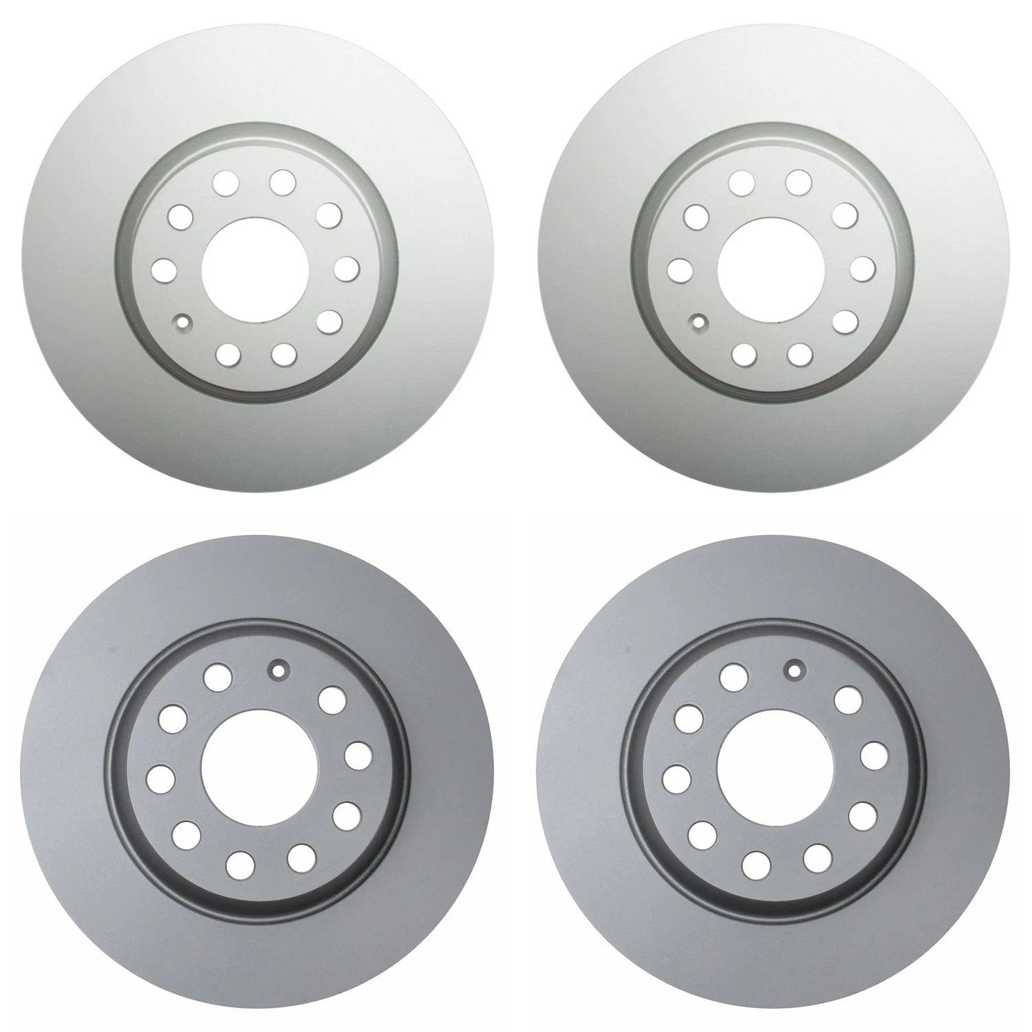 Brake Rotors Kit 312mm Front 282mm Rear for Audi A3 CC Eos GTI Jetta Tiguan Q3