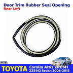 Door Opening Trim Seal Rear LH Fits Toyota Corolla Altis ZZE142 SED 2008-13 D05